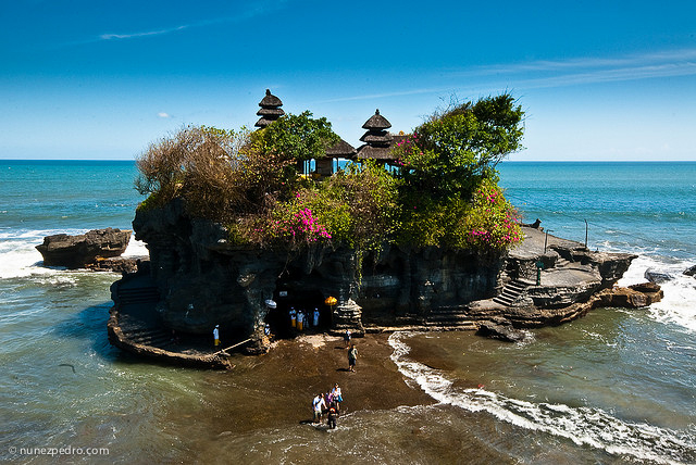 Tanah lot. Bali, Indonesia